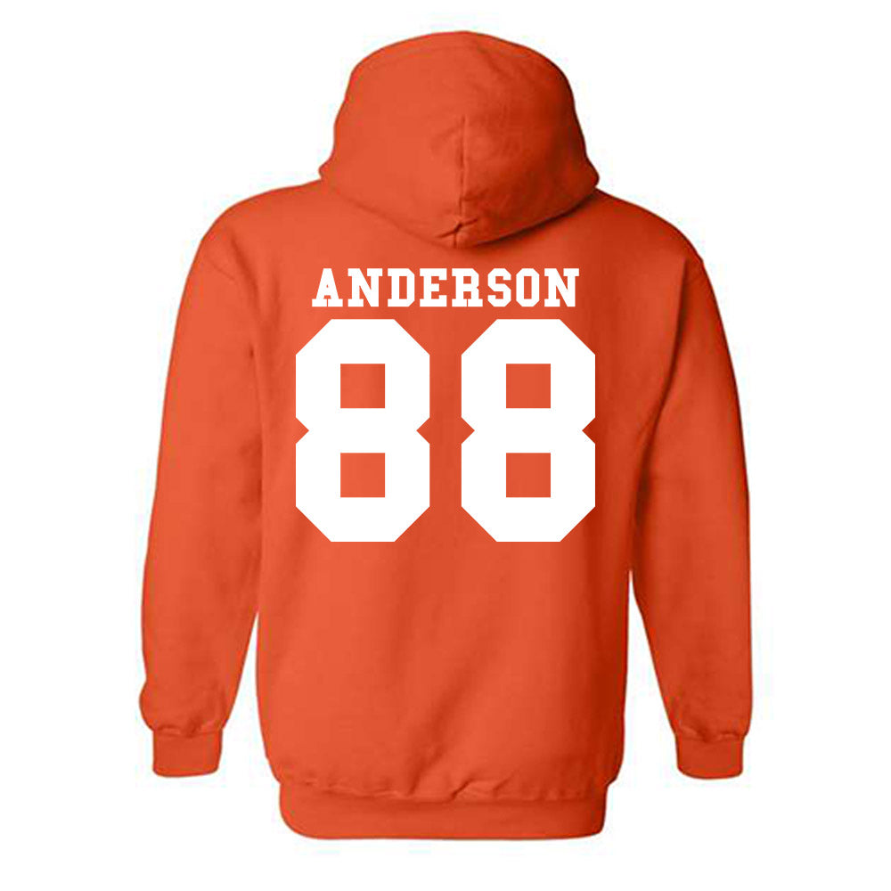 Syracuse - NCAA Men's Lacrosse : Payton Anderson - Classic Shersey Hooded Sweatshirt-1