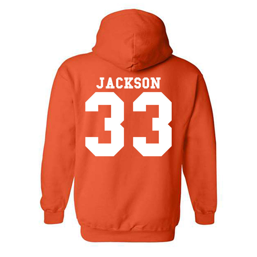 Syracuse - NCAA Softball : Harmony Jackson - Classic Shersey Hooded Sweatshirt-1