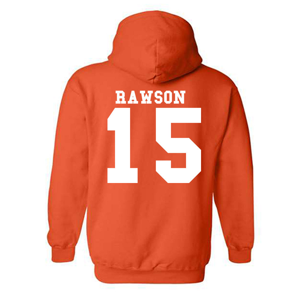 Syracuse - NCAA Men's Lacrosse : Ted Rawson - Classic Shersey Hooded Sweatshirt-1