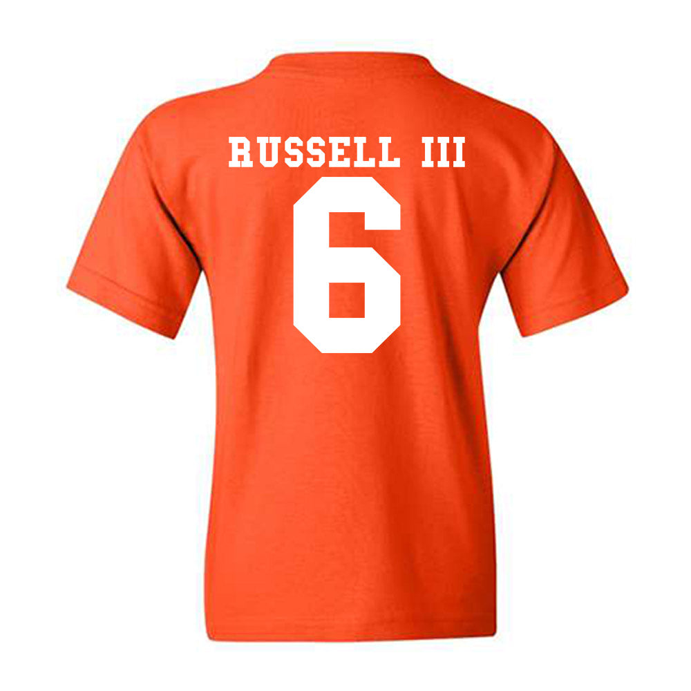 Syracuse - NCAA Men's Basketball : Calvin Russell III - Classic Shersey Youth T-Shirt-1
