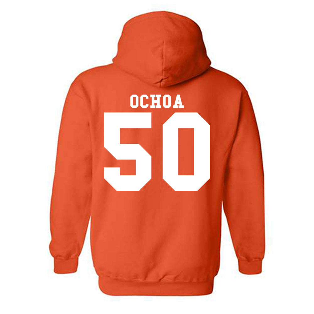 Syracuse - NCAA Men's Lacrosse : Ryder Ochoa - Classic Shersey Hooded Sweatshirt-1