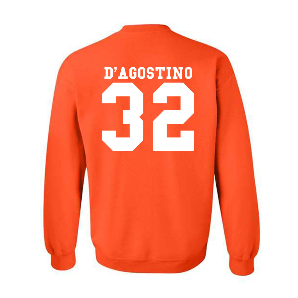 Syracuse - NCAA Men's Lacrosse : Louis D'Agostino - Classic Shersey Crewneck Sweatshirt-1