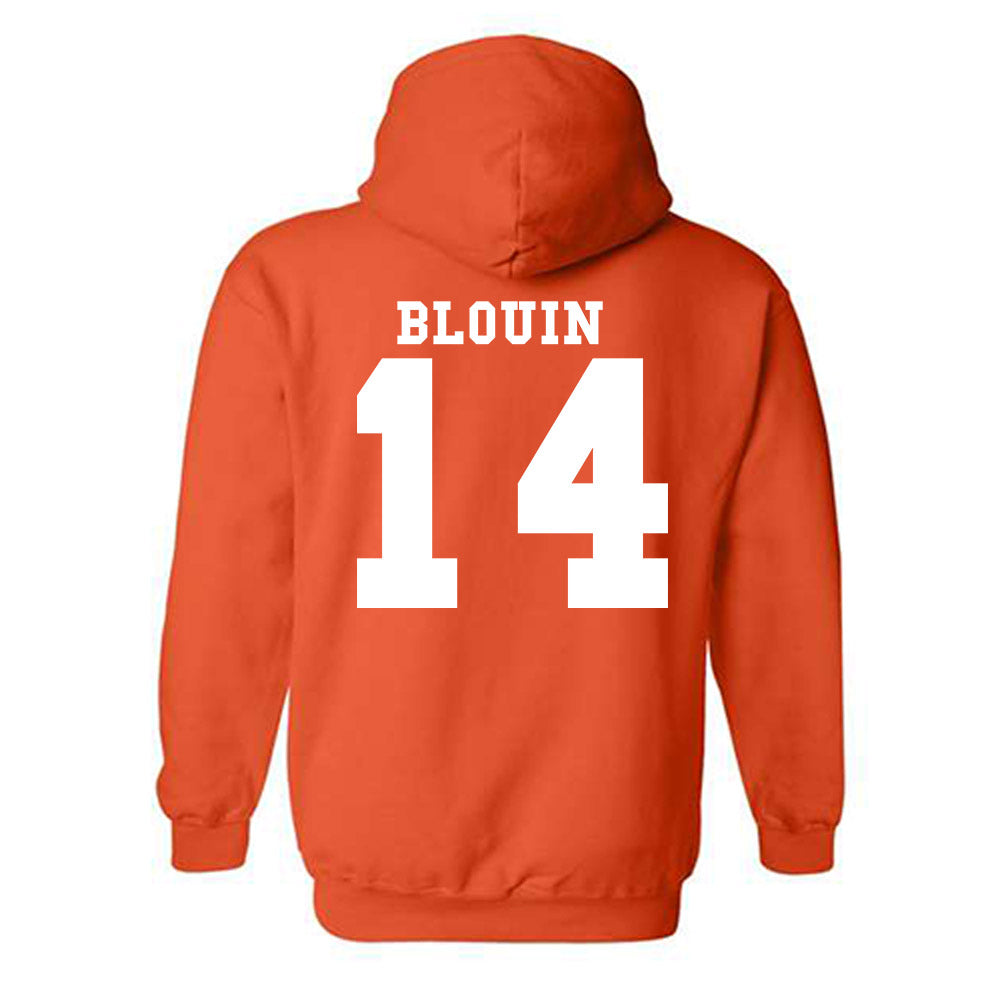 Syracuse - NCAA Women's Ice Hockey : Jordan Blouin - Classic Shersey Hooded Sweatshirt-1
