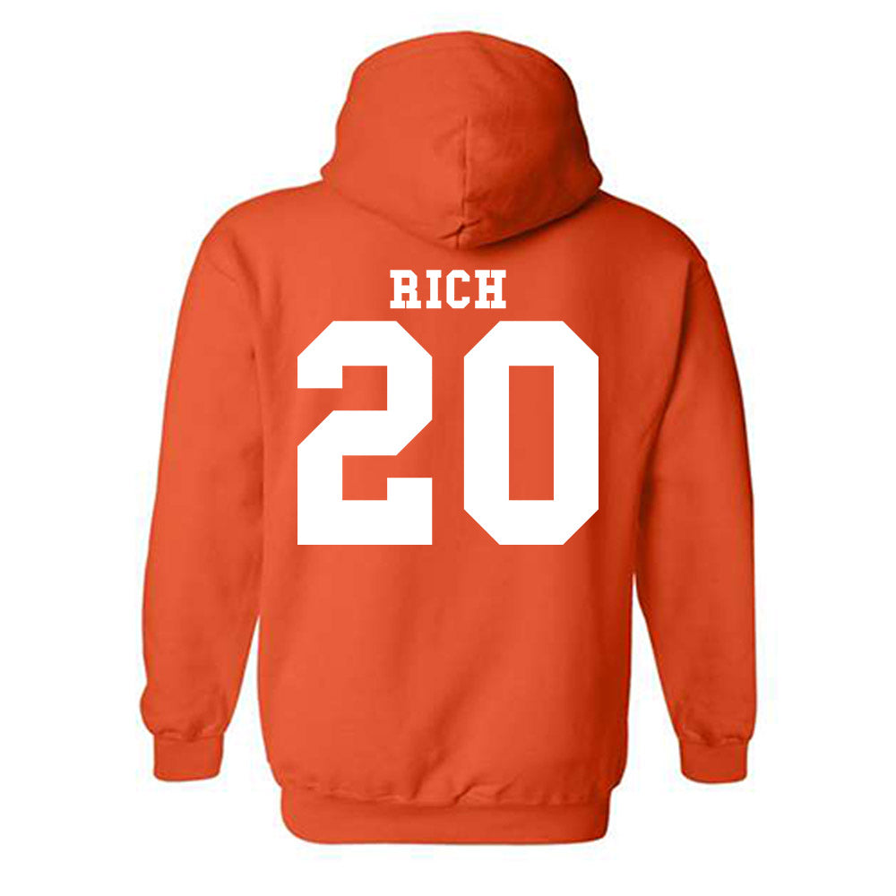 Syracuse - NCAA Women's Lacrosse : Mackenzie Rich - Classic Shersey Hooded Sweatshirt-1