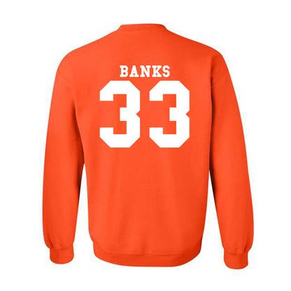 Syracuse - NCAA Men's Lacrosse : Liam Banks - Classic Shersey Crewneck Sweatshirt-1