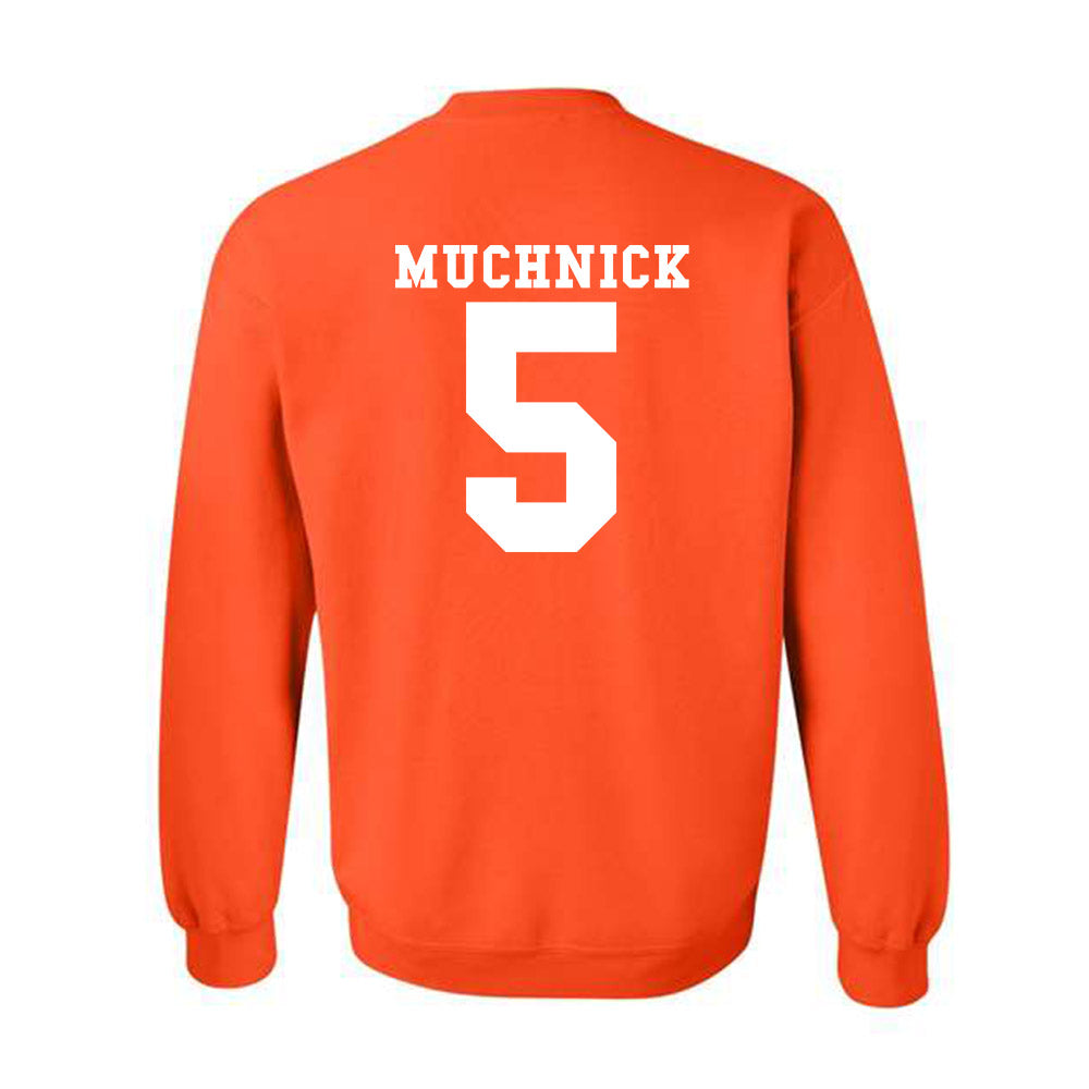 Syracuse - NCAA Women's Lacrosse : Emma Muchnick - Classic Shersey Crewneck Sweatshirt-1