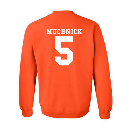 Syracuse - NCAA Women's Lacrosse : Emma Muchnick - Classic Shersey Crewneck Sweatshirt-1