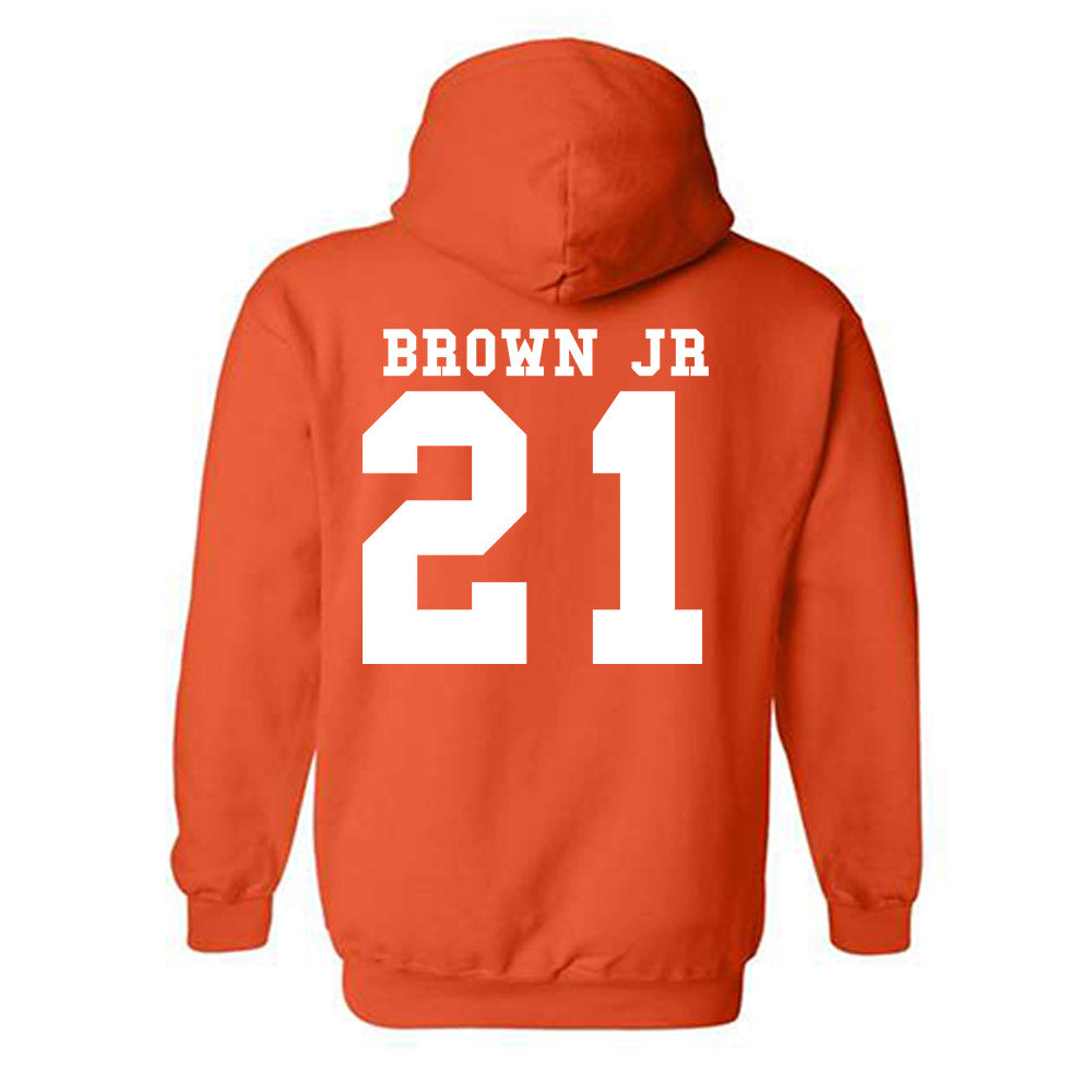 Syracuse - NCAA Football : Francis Brown Jr - Classic Shersey Hooded Sweatshirt-1