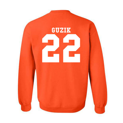 Syracuse - NCAA Women's Lacrosse : Molly Guzik - Classic Shersey Crewneck Sweatshirt-1