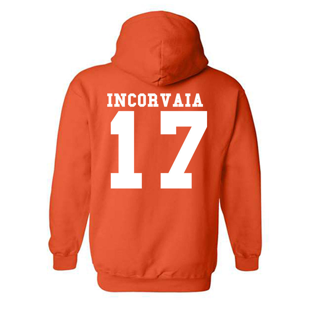 Syracuse - NCAA Women's Soccer : Abby Incorvaia - Classic Shersey Hooded Sweatshirt-1