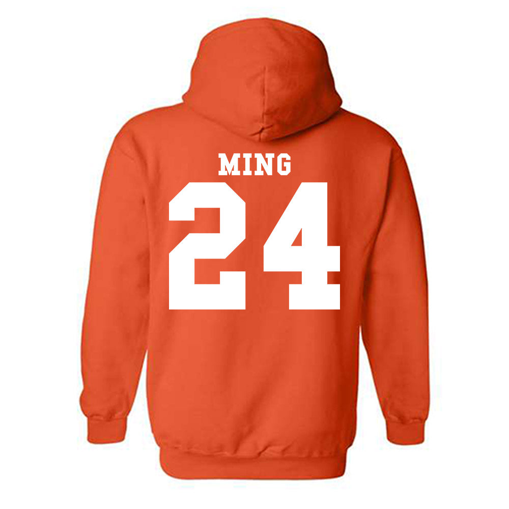 Syracuse - NCAA Men's Soccer : Sachiel Ming - Classic Shersey Hooded Sweatshirt-1