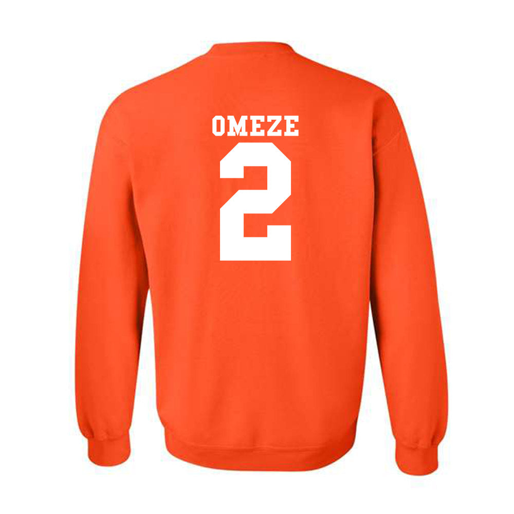 Syracuse - NCAA Men's Soccer : Chimere Omeze - Classic Shersey Crewneck Sweatshirt-1
