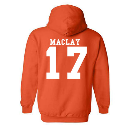 Syracuse - NCAA Women's Lacrosse : Courtney Maclay - Classic Shersey Hooded Sweatshirt-1