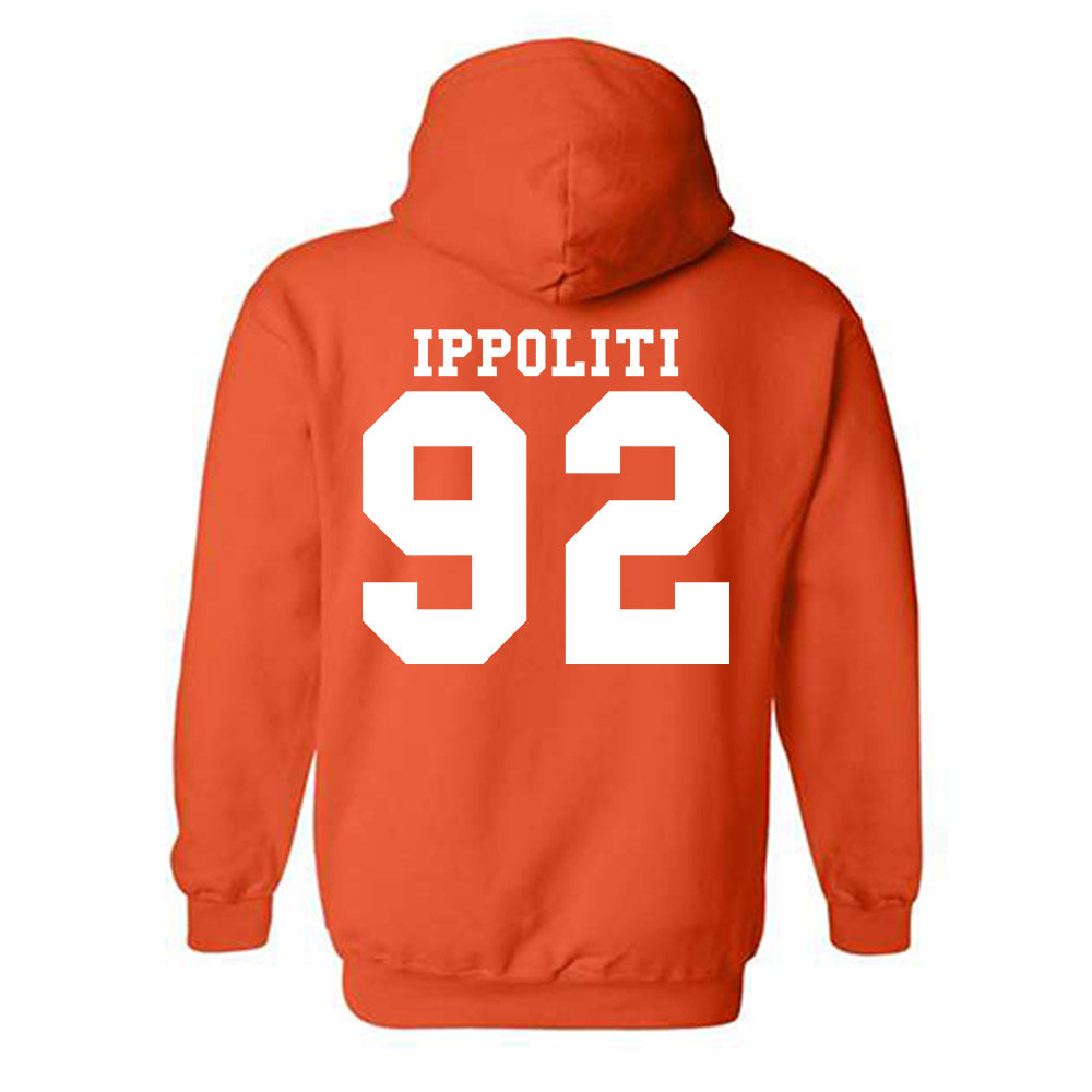 Syracuse - NCAA Men's Lacrosse : Michael Ippoliti - Classic Shersey Hooded Sweatshirt-1