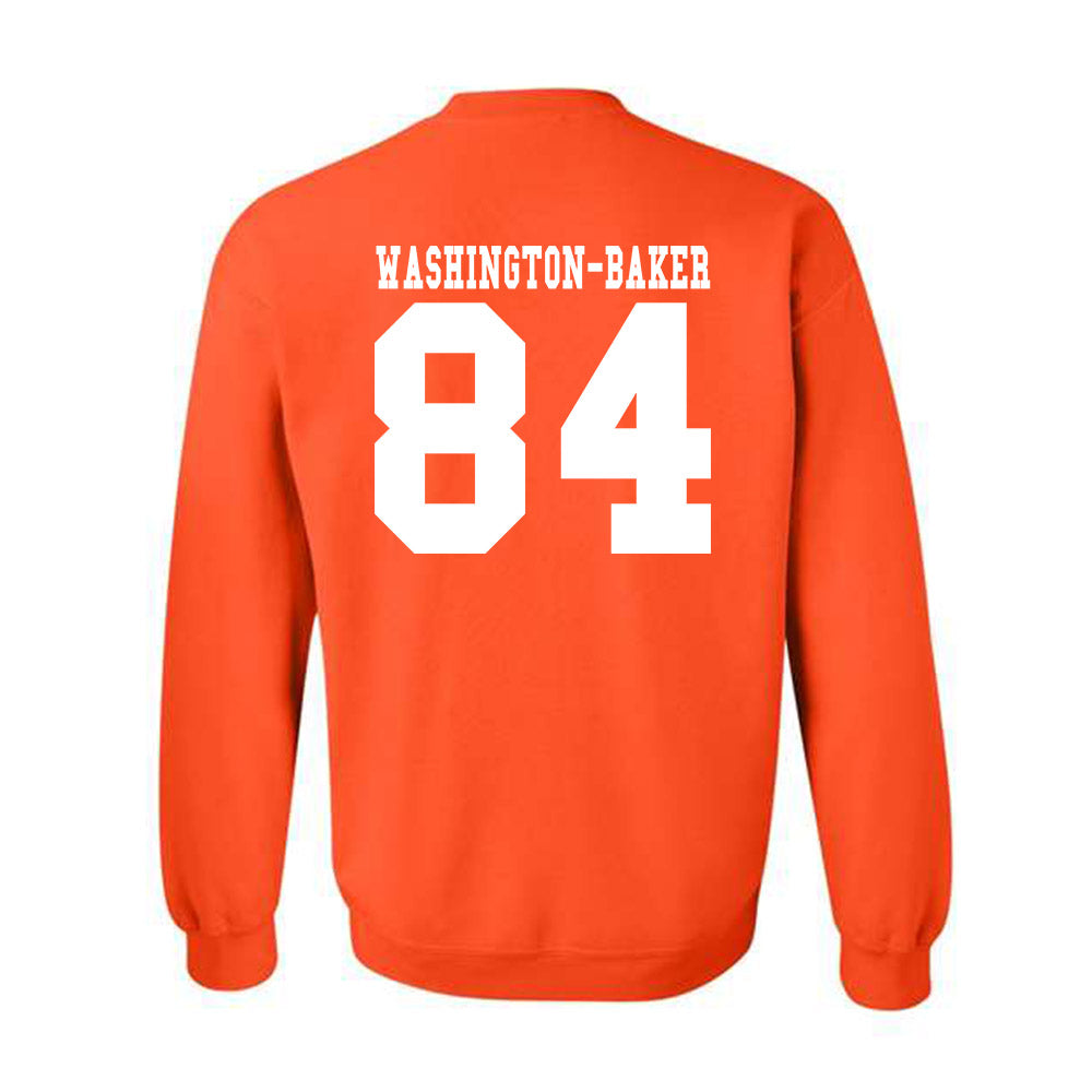 Syracuse - NCAA Football : Elijah Washington-Baker - Classic Shersey Crewneck Sweatshirt-1
