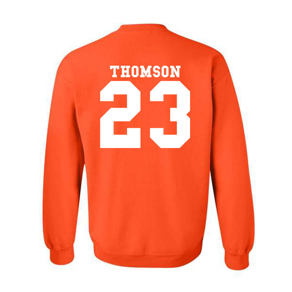Syracuse - NCAA Men's Lacrosse : Finlay Thomson - Classic Shersey Crewneck Sweatshirt-1