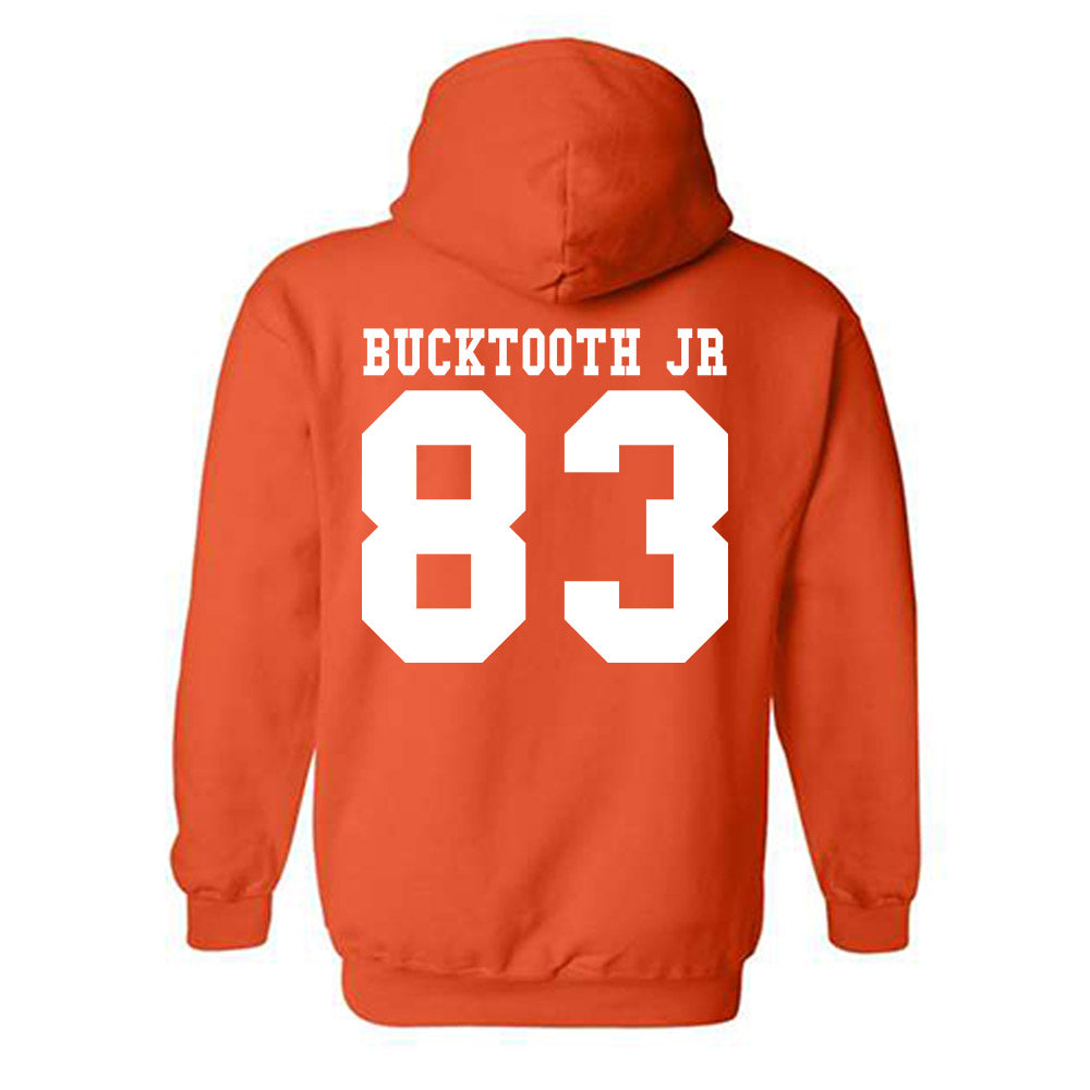 Syracuse - NCAA Men's Lacrosse : Brett Bucktooth Jr - Classic Shersey Hooded Sweatshirt-1