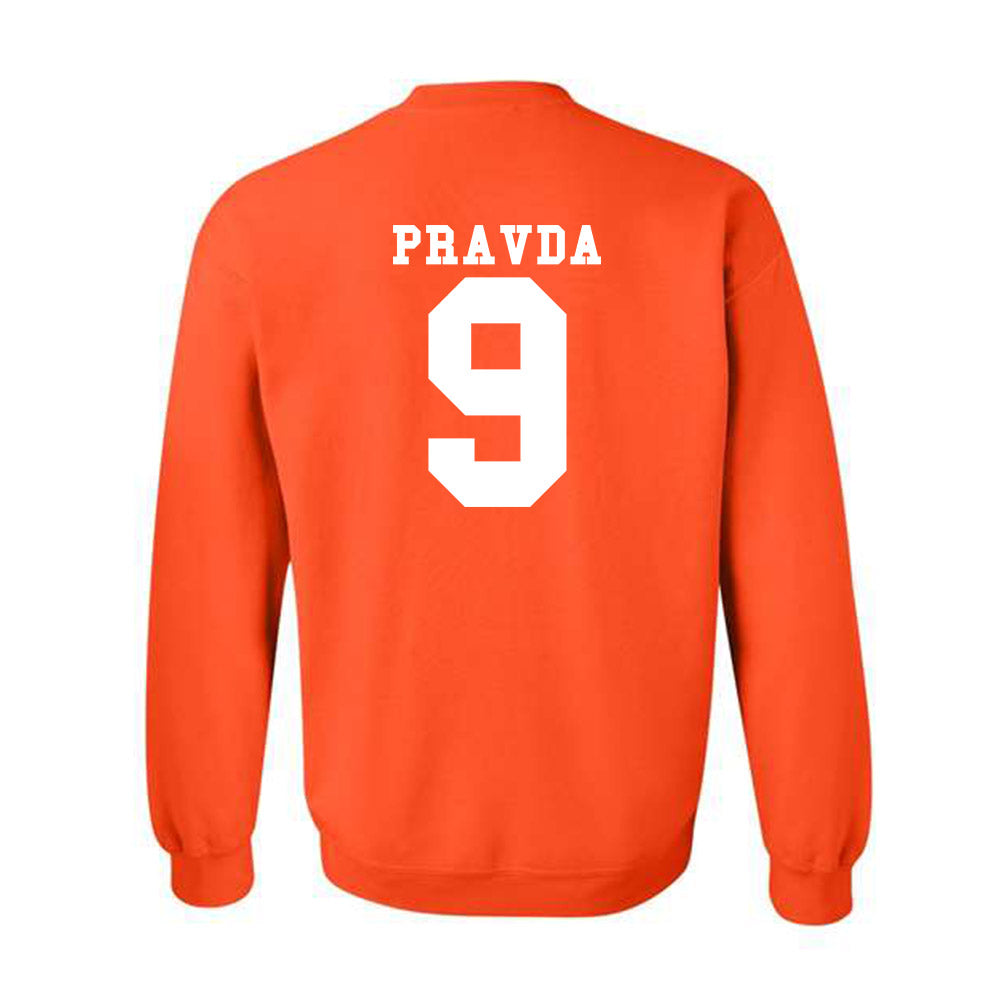 Syracuse - NCAA Women's Field Hockey : Catalina Pravda - Classic Shersey Crewneck Sweatshirt-1