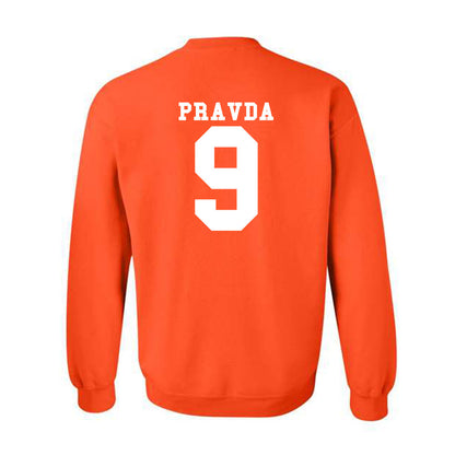 Syracuse - NCAA Women's Field Hockey : Catalina Pravda - Classic Shersey Crewneck Sweatshirt-1