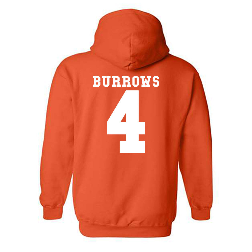 Syracuse - NCAA Women's Basketball : Sophie Burrows - Classic Shersey Hooded Sweatshirt-1