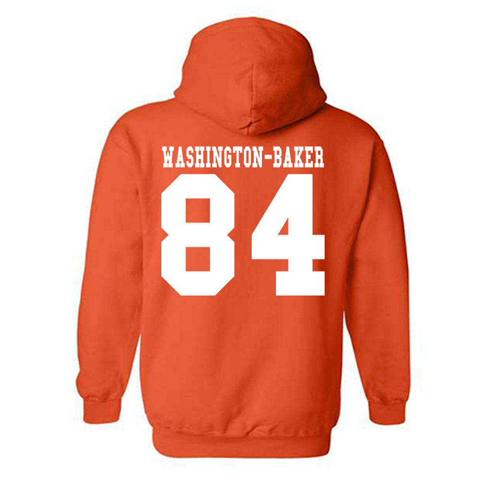 Syracuse - NCAA Football : Elijah Washington-Baker - Classic Shersey Hooded Sweatshirt-1