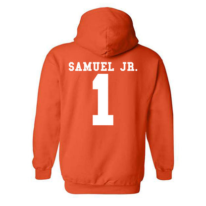Syracuse - NCAA Football : Demetres Samuel Jr. - Classic Shersey Hooded Sweatshirt-1
