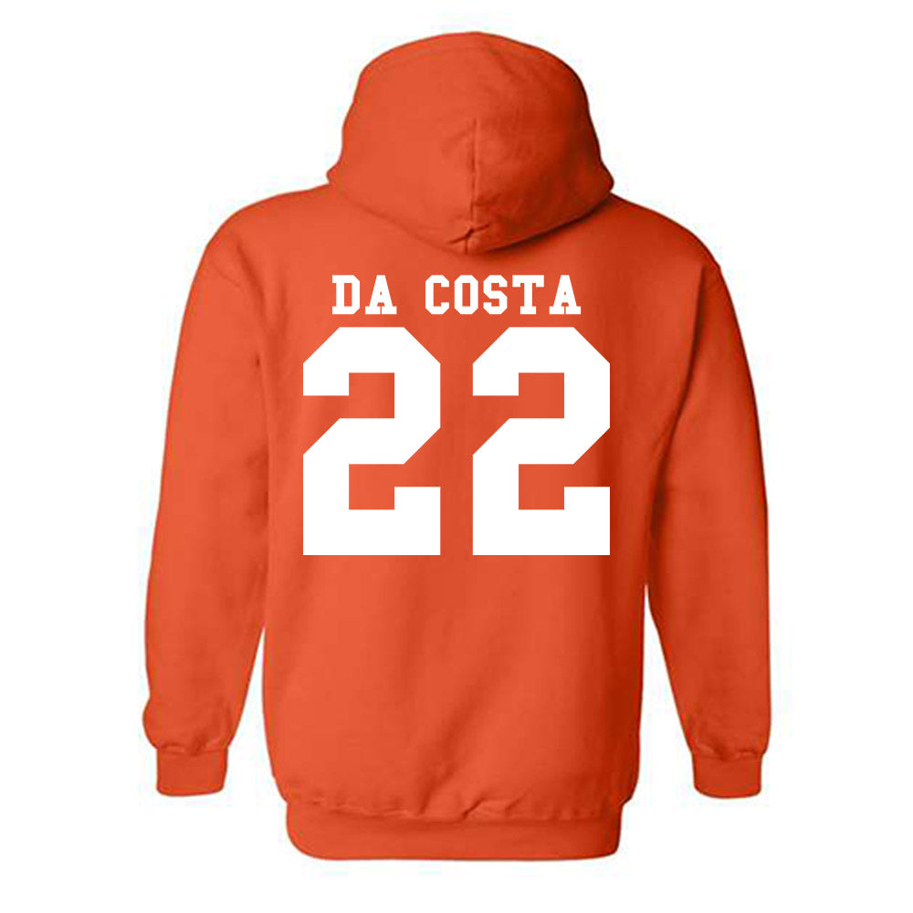 Syracuse - NCAA Men's Soccer : Kelvin Da Costa - Classic Shersey Hooded Sweatshirt-1