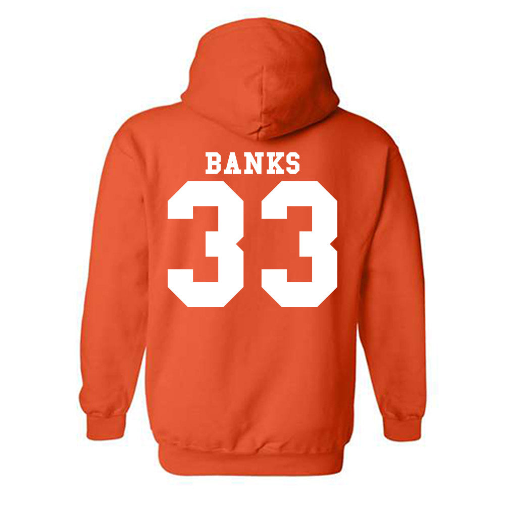 Syracuse - NCAA Men's Lacrosse : Liam Banks - Classic Shersey Hooded Sweatshirt-1
