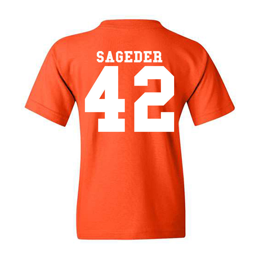Syracuse - NCAA Men's Lacrosse : Dylan Sageder - Classic Shersey Youth T-Shirt-1