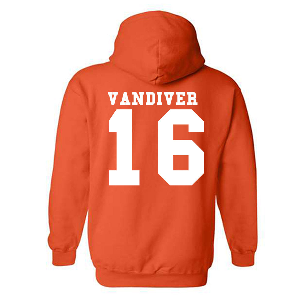 Syracuse - NCAA Women's Lacrosse : Colette Vandiver - Classic Shersey Hooded Sweatshirt-1