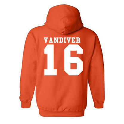 Syracuse - NCAA Women's Lacrosse : Colette Vandiver - Classic Shersey Hooded Sweatshirt-1