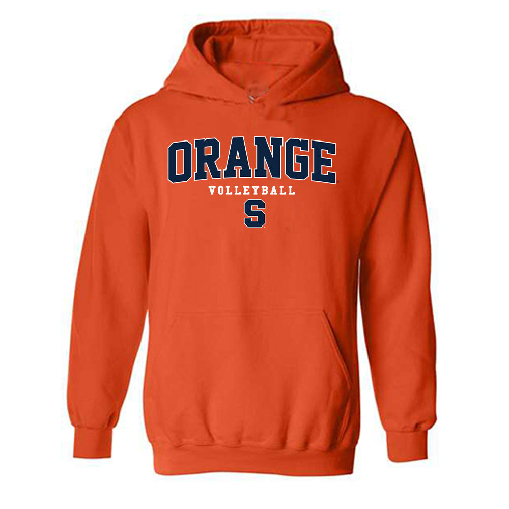 Syracuse - NCAA Women's Volleyball : Abigail Nicholson - Classic Shersey Hooded Sweatshirt-0