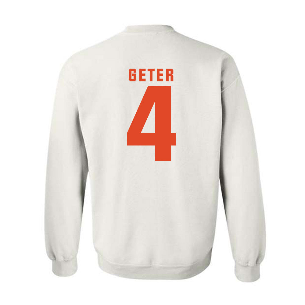 Syracuse - NCAA Football : Chase Geter - Classic Shersey Crewneck Sweatshirt-1