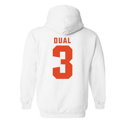 Syracuse - NCAA Men's Basketball : Garwey Dual - Classic Shersey Hooded Sweatshirt-1