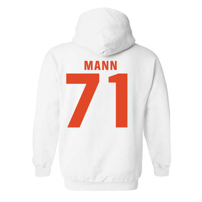 Syracuse - NCAA Football : Jayden Mann - Classic Shersey Hooded Sweatshirt-1