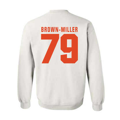 Syracuse - NCAA Football : Travis Brown-Miller - Classic Shersey Crewneck Sweatshirt-1