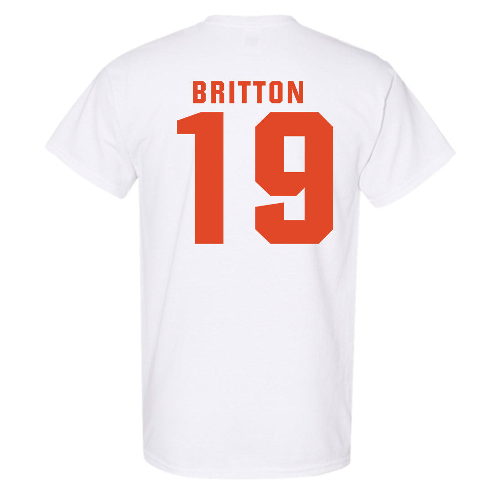 Syracuse - NCAA Women's Lacrosse : Gracie Britton - Classic Shersey T-Shirt-1