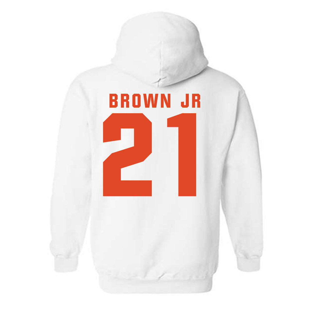 Syracuse - NCAA Football : Francis Brown Jr - Classic Shersey Hooded Sweatshirt-1