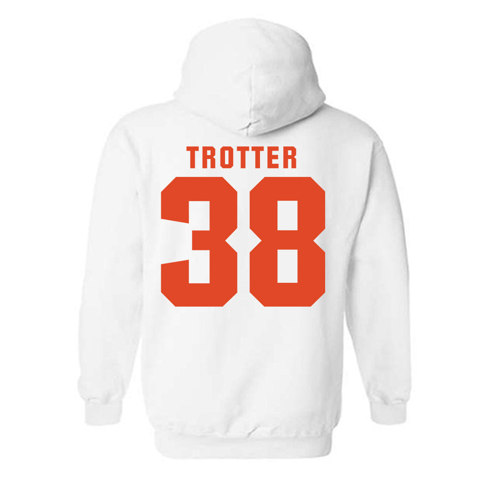 Syracuse - NCAA Football : James Trotter - Classic Shersey Hooded Sweatshirt-1