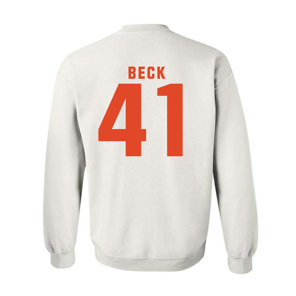 Syracuse - NCAA Men's Lacrosse : Jordan Beck - Classic Shersey Crewneck Sweatshirt