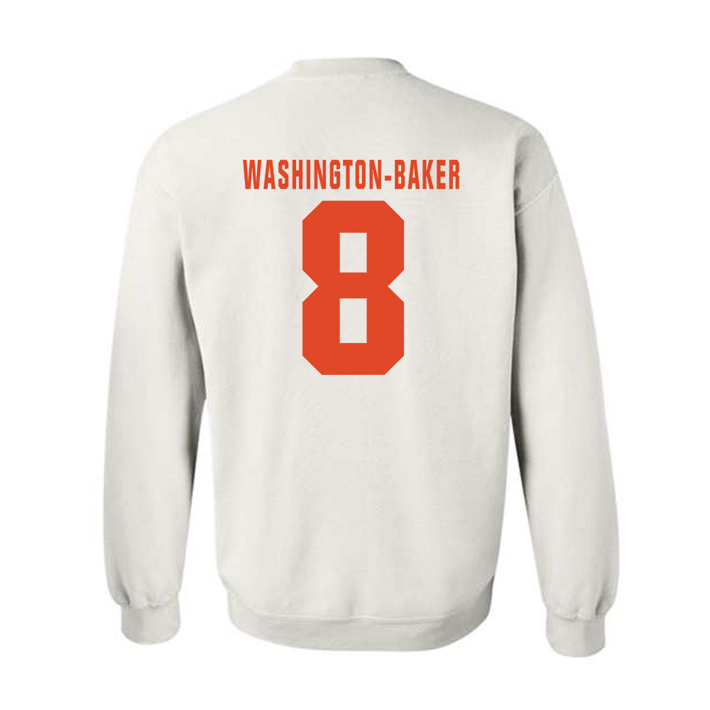 Syracuse - NCAA Football : Elijah Washington-Baker - Classic Shersey Crewneck Sweatshirt-1