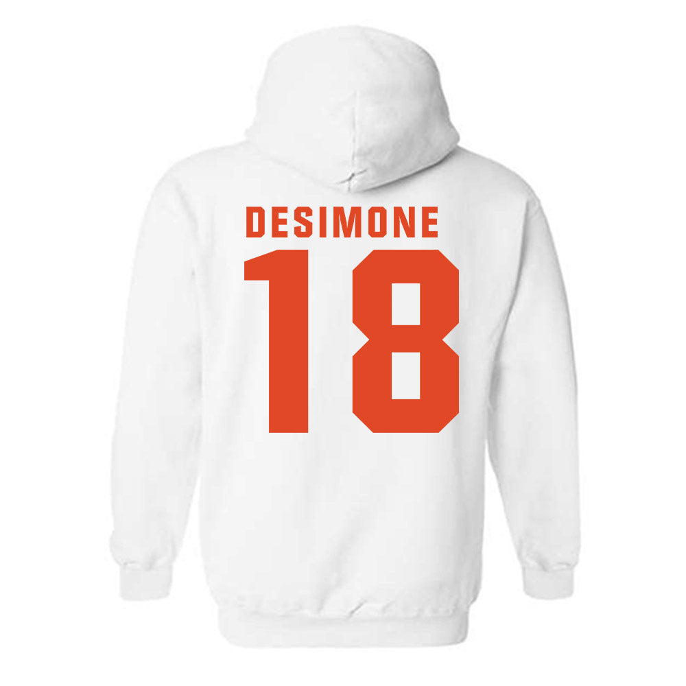 Syracuse - NCAA Women's Lacrosse : Carlie Desimone - Classic Shersey Hooded Sweatshirt-1