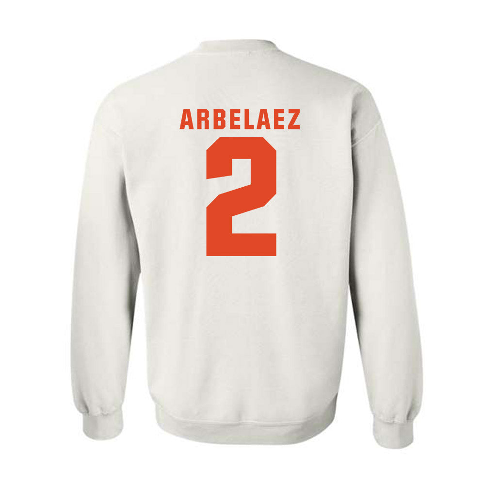 Syracuse - NCAA Women's Soccer : Julia Arbelaez - Classic Shersey Crewneck Sweatshirt-1