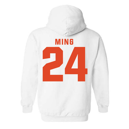 Syracuse - NCAA Men's Soccer : Sachiel Ming - Classic Shersey Hooded Sweatshirt-1