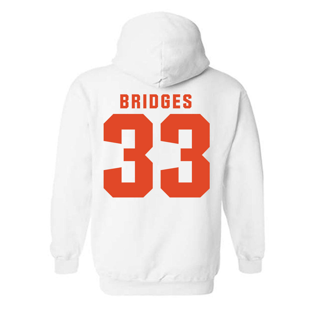 Syracuse - NCAA Women's Soccer : Bree Bridges - Classic Shersey Hooded Sweatshirt-1
