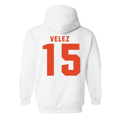 Syracuse - NCAA Women's Basketball : Angelica Velez - Classic Shersey Hooded Sweatshirt