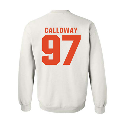 Syracuse - NCAA Football : Clark Calloway - Classic Shersey Crewneck Sweatshirt-1