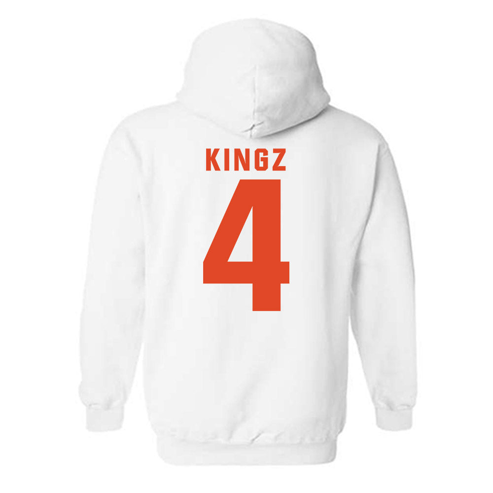 Syracuse - NCAA Men's Basketball : Nate Kingz - Classic Shersey Hooded Sweatshirt-1