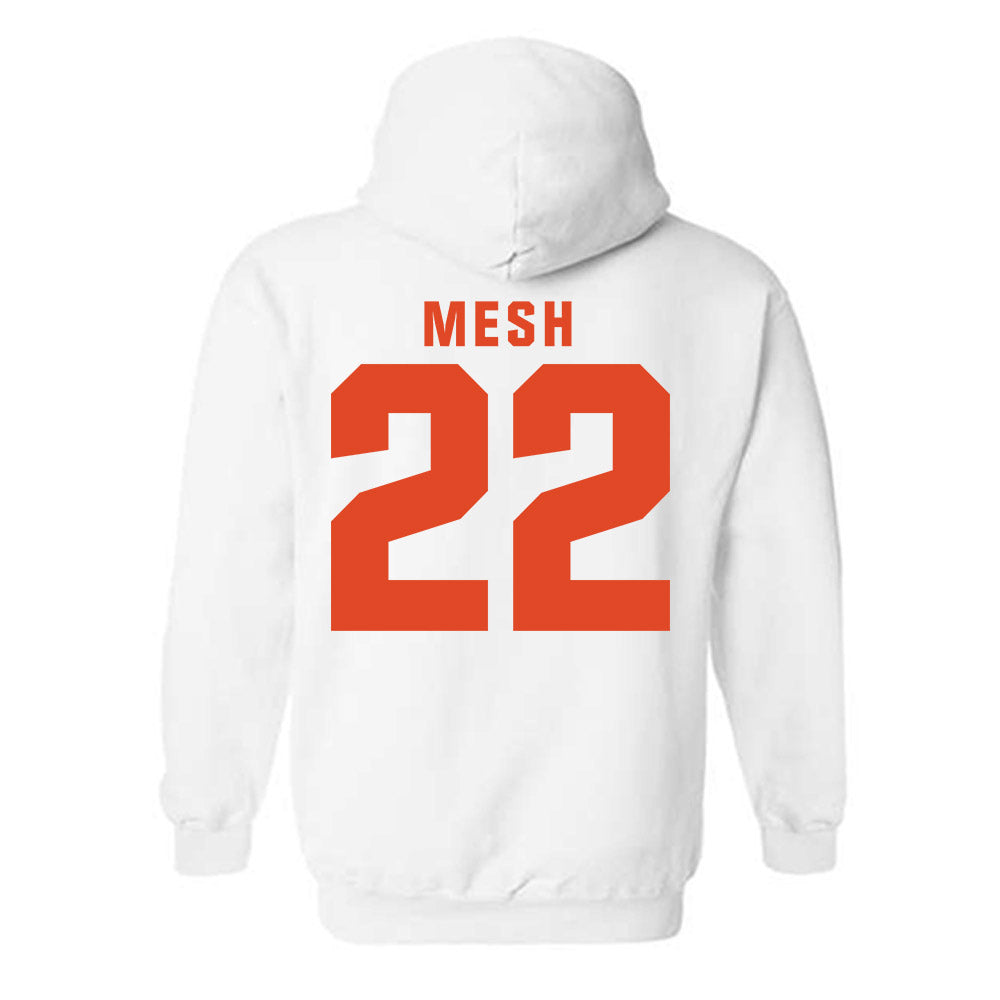 Syracuse - NCAA Women's Soccer : Kendall Mesh - Classic Shersey Hooded Sweatshirt-1