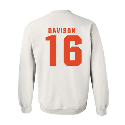 Syracuse - NCAA Softball : Taylor Davison - Classic Shersey Crewneck Sweatshirt-1